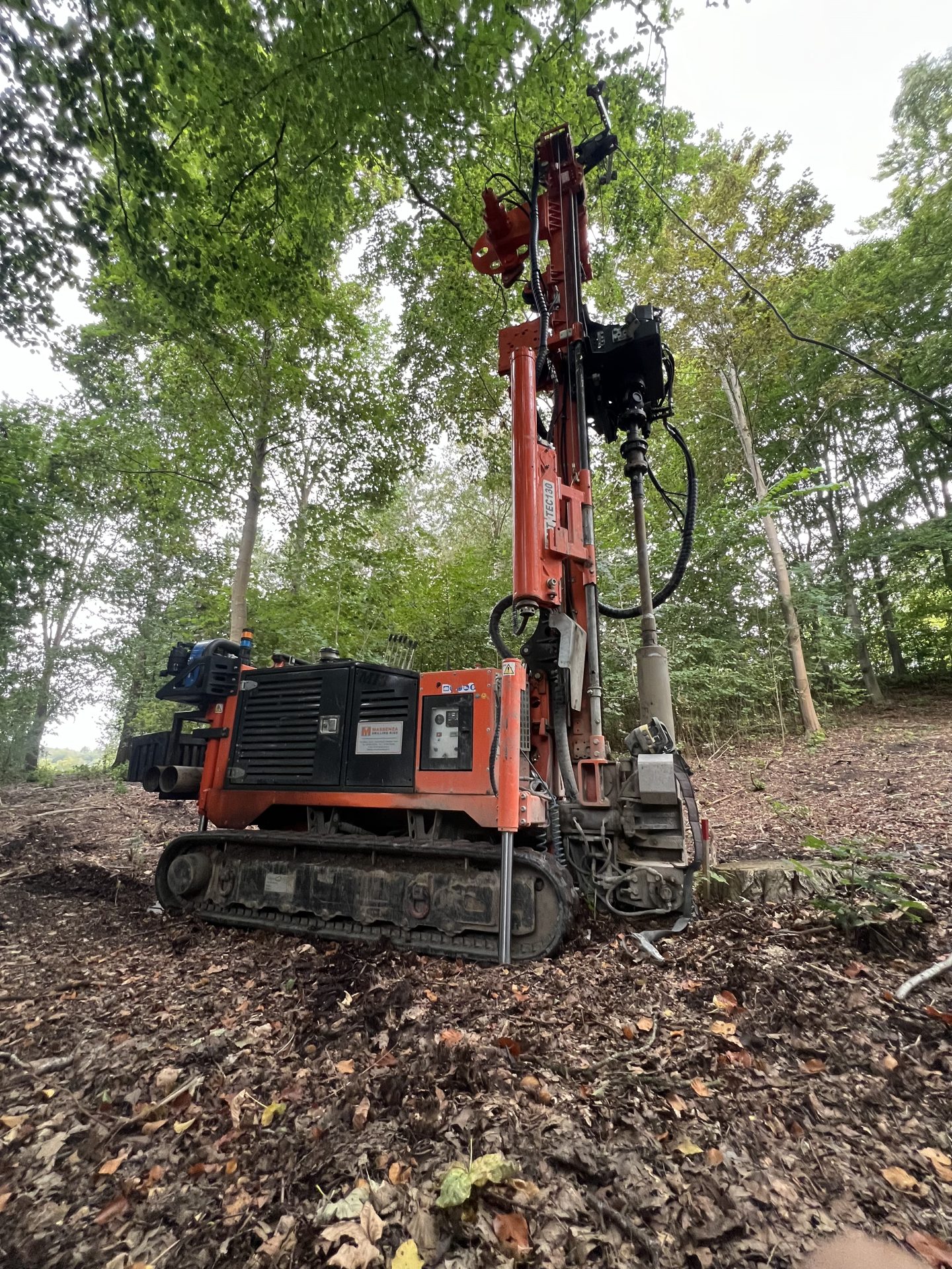 Prøveboringer og filterinstallation